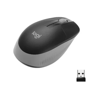 Logitech M190 Full-size Wireless Mouse - Mid Grey
